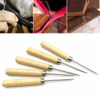 Hand Stitching Awl Leather craft Needle Canvas Leather Sewing Shoes Repair Taper Tool Cutting Paper Dies Sewing Supplies