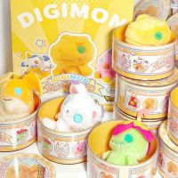 Digimon Adventure Blind Box Anime Figure Tailmon Agumon Plush Doll Caja Ciega Mystery Box Decor Childrens Birthday Model Gift T
