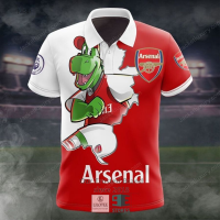 Arsenal Summer Custom Name F.C. Premier League Polo Shirt 2023 NEW high-quality