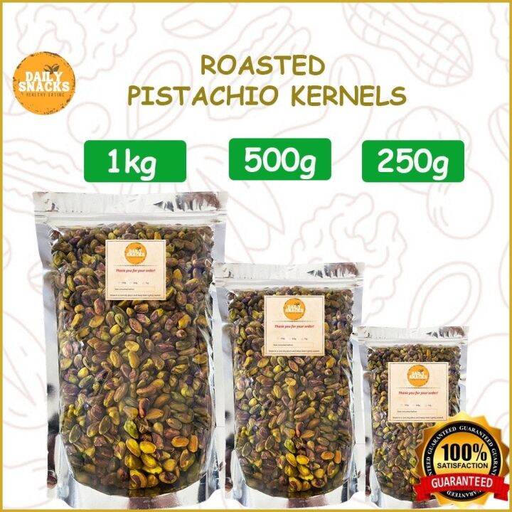 Roasted Pistachio Kernels Without Shell Usa 250g 500g 1kg Lazada Ph