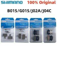 SHIMANO ผ้าเบรกโลหะทำจากเรซินสำหรับ J04C J02A G01S B01S จักรยานเสือภูเขาสำหรับ BR-M987 M985 M785 M675 M666 M615 M575 M525 M495 M465 M395 M355