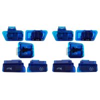 10X Motorcycle Turn Signal Switch Far And Near Light Horn Button For GY6 50Cc 125Cc 150Cc Honda DIO AF17 AF18 Blue