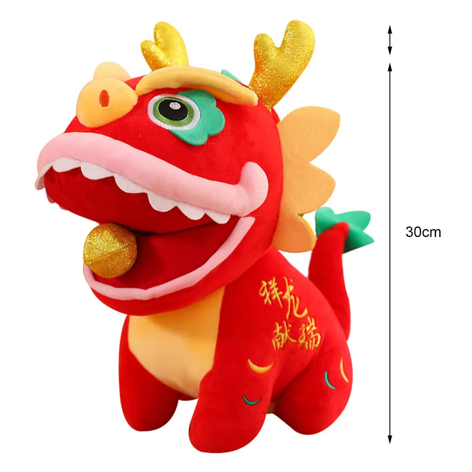 2024 Mascot Stuffed Animal Mascot Doll Year Of The Dragon Stuffed