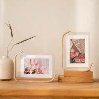 ■℗❀ Acrylic Wooden Photo Frame DIY Frame Photo Frames Herbarium Display Frame Calendar Photo Picture Frames Home Decoration