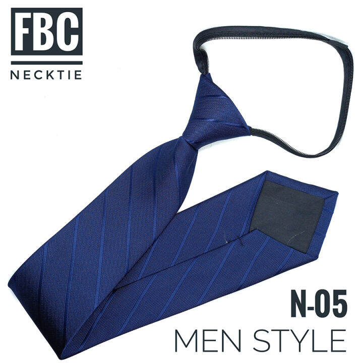 n-05-เนคไทสำเร็จรูป-ไม่ต้องผูก-แบบซิป-men-zipper-tie-lazy-ties-fashion-fbc-brand-ทันสมัย-เรียบหรู-มีสไตล์