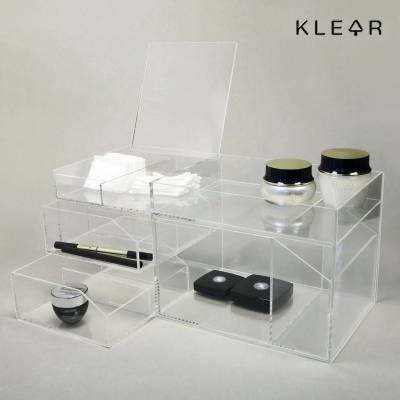 Klearobject Cosmetic Srorage A กล่องใส่เครื่องสำอาง ชั้นวางเครื่องสำอาง กล่องเก็บเครื่องสำอาง กล่องอะคริลิคใส กล่องใส่เครื่องสำอางค์