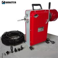 Automatic Electric Pipe Dredging Machine Automatic Sewer Dredger Toilet Floor Drain Dredging Cleaning Machine 550W/900W/2200W Traps Drains