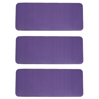 3X Yoga Knee Pad 15mm Yoga Mat Large Thick Pilates Exercise Fitness Pilates Workout Mat Non Slip Camping Mats