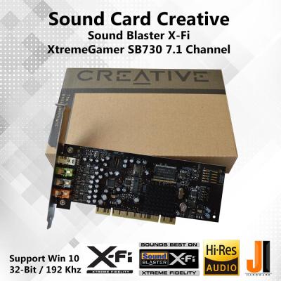 Sound Card Creative Sound Blaster X-Fi XtremeGamer SB0730 7.1 Channel (PCI)