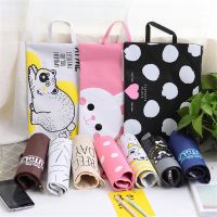 A4 File Bag File Folder Documents File Bag Stationery Filling BAG School Office Storage File Pouch Holder Zipper Bag 12 Colors