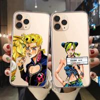 ✉❂♤ JoJos Bizarre Adventure JoJo Phone Case For IPhone 11 Pro 12 Mini X XS MaxXR 13 Pro Max 6 6s 7 8 PlusSoft Silicone Shell Cover