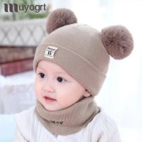 【YD】 Children Warm Baby Knitted Hats With Kids Knit Beanie Color ChildrenS Hat Boys Accessories