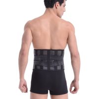 Adjustable Medical Orthopedic Lumbar Support Belt 4-Steel Plates Protector Waist Girdle Lumbar Lower Back Pain Relief