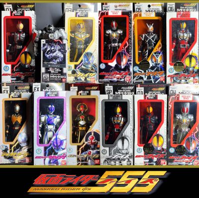 Bandai Faiz 6.6 นิ้ว มดแดง มาสค์ไรเดอร์ ไฟซ์ พร้อมกล่อง Soft Vinyl Masked Rider Kamen Rider ALL