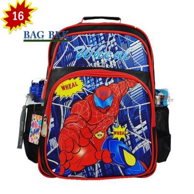 BAG BKK กระเป๋าเป้สะพายหลัง,กระเป๋านักเรียน  Wheal 16 นิ้ว รุ่น Spider Man F8526-16