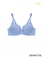 Sabina เสื้อชั้นใน มีโครง รุ่น Perfect Bra รหัส SBD94077 สีฟ้า