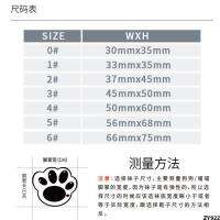 รองเท้ากันฝนสำหรับสัตว์เลี้ยงสุนัขโกลเด้นรีทรีฟเวอร์ทนต่อการสึกหรอรองเท้ากันน้ำขนาดใหญ่ที่หุ้มเท้ากันลื่นด้านล่างนุ่มป้องกันสิ่งสกปรกไม่ใหญ่ระบายอากาศ