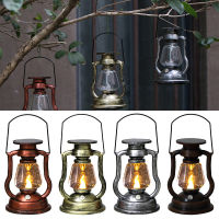 LED Solar Candle Light R Kerosene Lamp Solar Powered Hanging Light Outdoor Portable Lantern Light Courtyard Garden Decor