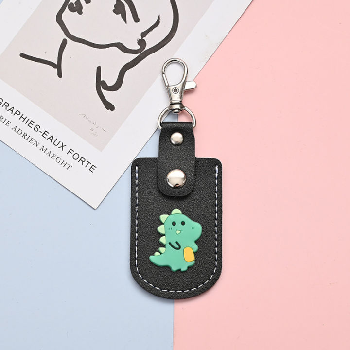 pu-leather-keychain-key-ring-access-card-holder-tags-id-card-door-pass-card-case-keychain-access-card-bag-key-tag-ring