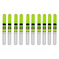 10pcs/pack Bright Outdoor Easy Install CR322 Battery Operated Visual Assistant Led Luminous Float Tail Night Fishing Light Stick