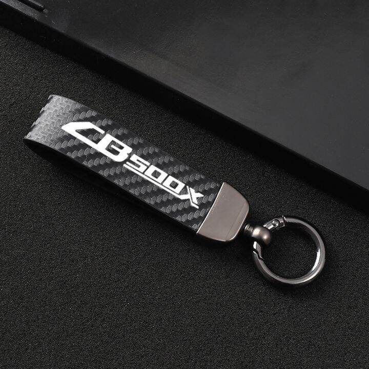 carbon-fiber-motorcycle-keychain-key-ring-for-honda-cb500x-cb500f-cb-500x-500f-motorcycle-accessories