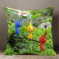 【hot】☊▥✟ Pikmin Cushion Cover Pillows for Decoration Pillowcases 40x40 Short case 45x45