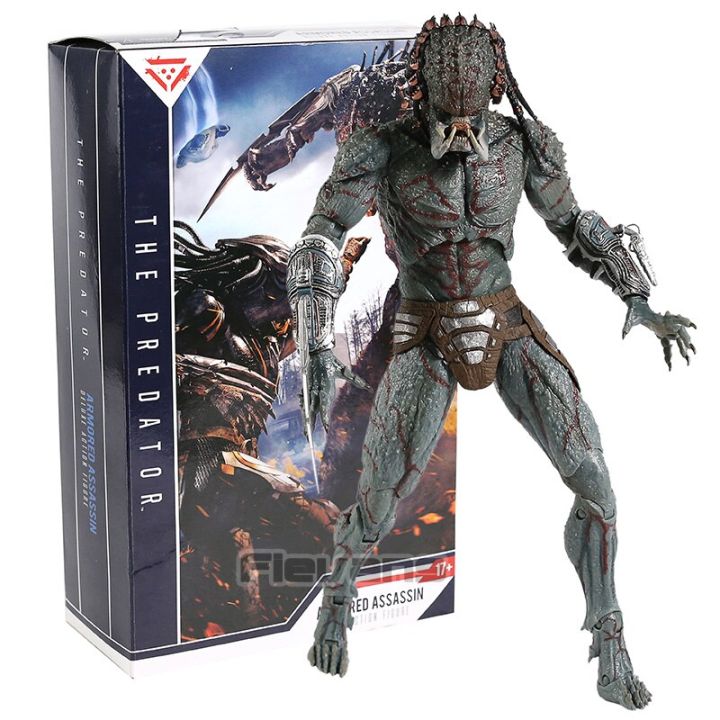 neca-the-predator-armored-assassassassassin-collection-ตุ๊กตาขยับแขนขาได้ของเล่นโมเดลภาพยนตร์