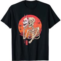 เสื้อยืด ลาย Only Yokai Mask สําหรับผู้ใหญ่  44IO