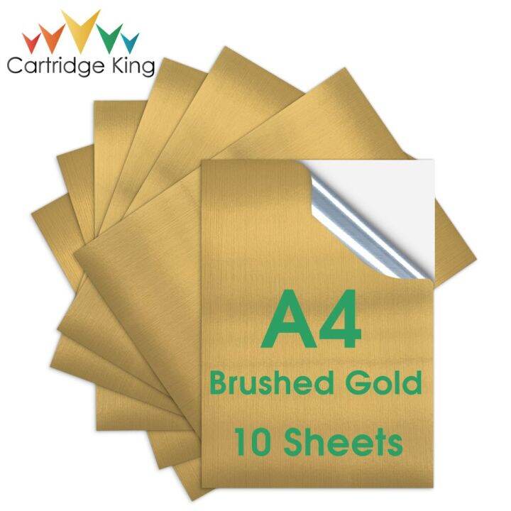 10 Sheets Selfadhesive Printable Vinyl Sticker Paper A4 Waterproof
