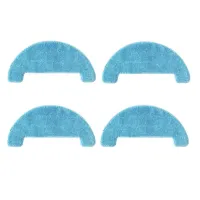 4Pcs Replacement Parts for A4 A4S A40 Robotic Vacuum Cleaner Mop Cloth for CEN550 Robotic Vacuum Mop Cloth