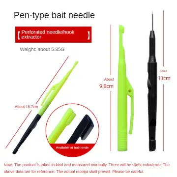 Pack of 4Pcs Bait Needle Set Hook Drill Boilie Stringer Baiting