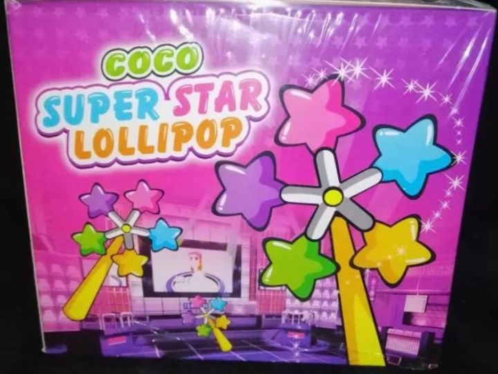 Amazing Coco Super Star Lollipop With Rotating Windmill Lollipop 20 Pieces In A Box Lazada Ph 