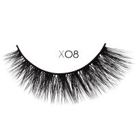 3 Pairs Mink Fur False Eyelash Crisscross Winged Eyelash Extensions