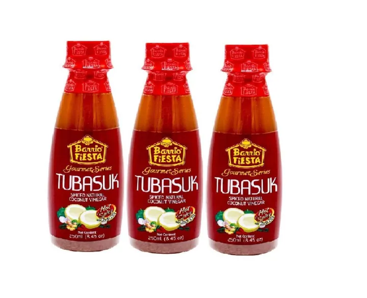 Barrio Fiesta Tubasuk Coconut Vinegar 250ml Set Of 3 Lazada Ph