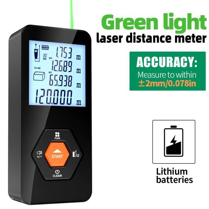 Aicevoos Green Light Digital Laser Rangefinder 50M70M100M120M Laser
