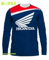 XZX180305   honda Motor shirt long sleeve for men/women clothes Racing Cycling6
