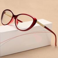 【cw】 Women Eye Protection Office Portable Ultra Light Frame Oversized Eyeglasses Computer Goggles Anti Blue Light Glasses ！