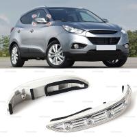 ไฟแสดงกระจกด้านข้างไฟสัญญาณเลี้ยวกระจกมองหลังสำหรับรถยนต์สำหรับ Hyundai Tucson IX35 2010 2011 2012 2013 2014