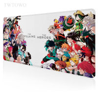 อะนิเมะฮีโร่ของฉัน Academia แผ่นรองเมาส์เล่นเกม XL HD ใหม่ M Ousepad XXL MousePads ลื่นธรรมชาติยางพีซีหนูแผ่นสก์ท็อปแผ่นรองเมาส์