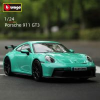 Urago GT3พอร์ช911ใหม่ของสะสมโมเดลรถยนต์สปอร์ตอัลลอยหล่อรถหรูของขวัญของเล่นดายคาสต์ Hoies Voiture