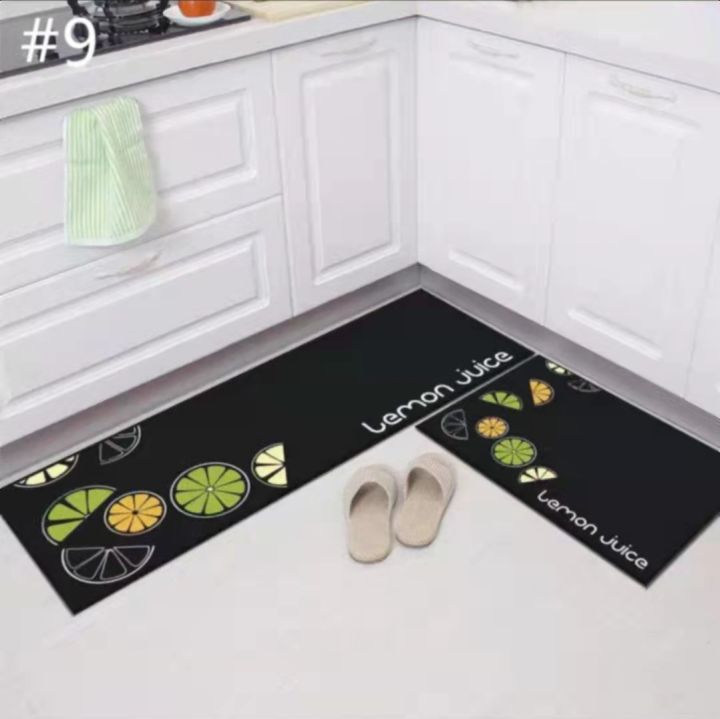 Floor Mat Water Absorption Oil Absorption Non-slip Mat For Kitchen