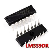 10pcs/lot New LM339 LM339N DIP-14 LM339DR SOP-14 Low-Power Low-Offset Voltage Quad Comparators IC  free shiping WATTY Electronics