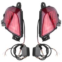 2Pcs For Mazda Cx-5 Cx5 2013-2016 Multi-Function Car Led Tail Light Rear Bumper Light Rear Fog Lamp Brake Light Reflector