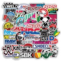 Cool Car Styling JDM Modification Stickers for Bumper Bicycle Helmet Motorcycle Mixed Vinyl Decals Sticker Bomb