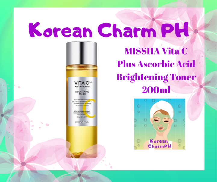 MISSHA Vita C Plus Brightening Toner 200ml | Lazada PH