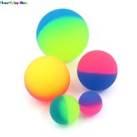 【YF】✲﹉  1pcs Children Colored Boy Bouncing Rubber Kids Sport Games Elastic Jumping Balls 42/45mm Outdoor toy