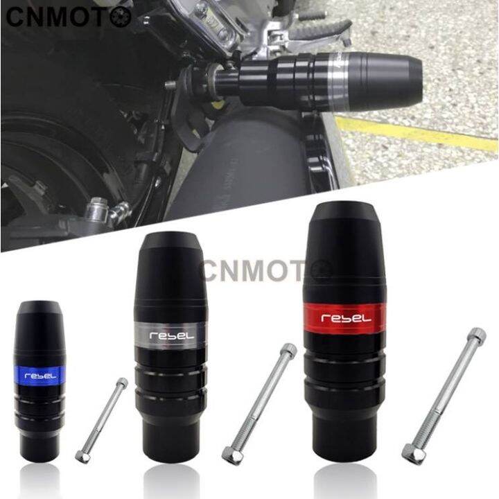 For HONDA REBEL 300 500 1100 CMX300 CMX500 Crash Pads Exhaust Pipe