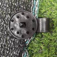 【CC】❇❍✌  1/200PCS Heavy Duty Lock Grip Round Greenhouse Net Clamp Plastic Clip Garden Fence Netting