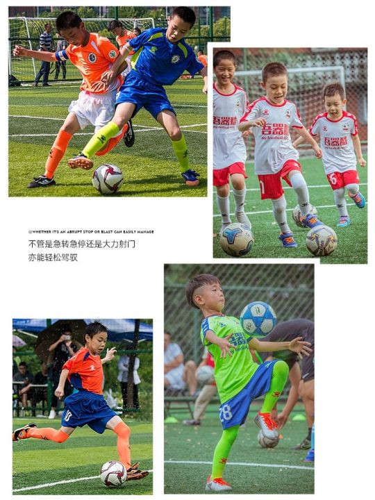 kelme-carl-ใหม่ล่าสุดสำหรับเด็กผู้ชายแบบบางถุงเท้าฟุตบอลถุงเท้าสูงถึงเข่าแบบมืออาชีพกันลื่น-latihan-sepak-bola-ของแท้
