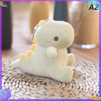 ? JCTTTY ? 1PC 12cm Big TAIL ไดโนเสาร์ตุ๊กตาตุ๊กตารถพวงกุญแจจี้ตุ๊กตาน่ารัก